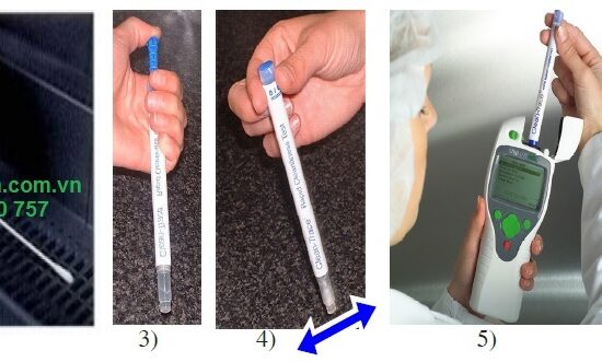cach su dung que swab be mat 3m clean trace surface khangkien.com .vn