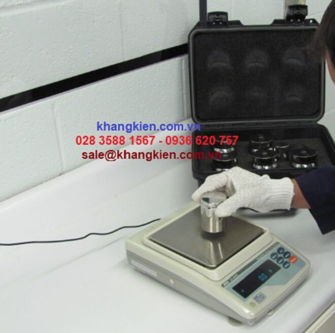 Hiệu chuẩn cân phân tích khangkien.com.vn