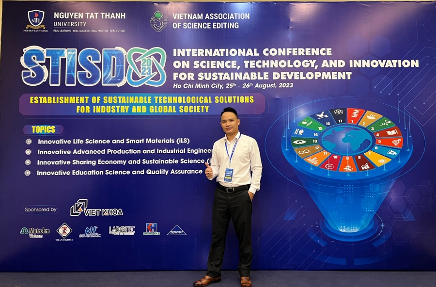 Khang Kiên và hội thảo quốc tế khoa học công nghệ STISD 2023