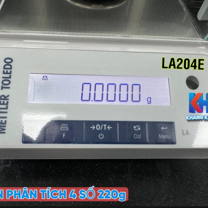 Màn hình cân phân tích 4 số lẻ Mettler Toledo LA204E