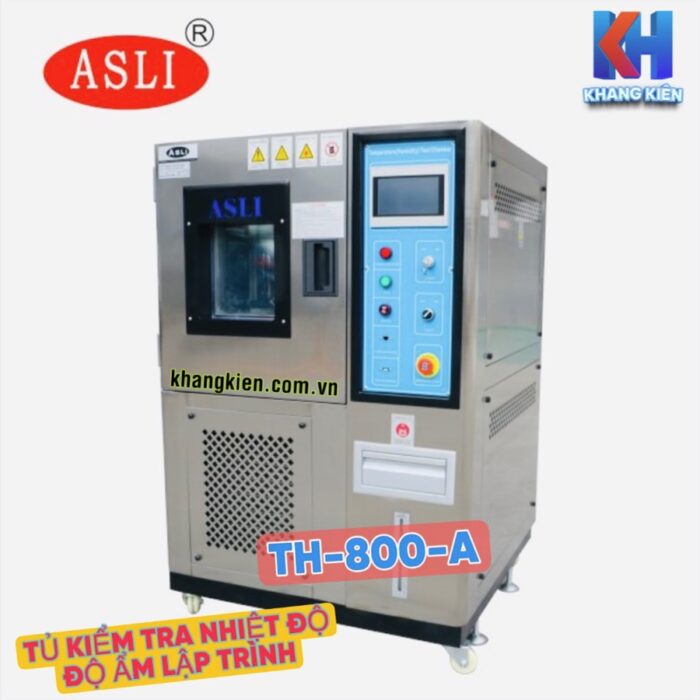 Tính năng của tủ kiểm tra nhiệt độ, độ ẩm lập trình ASLI TH-800-A